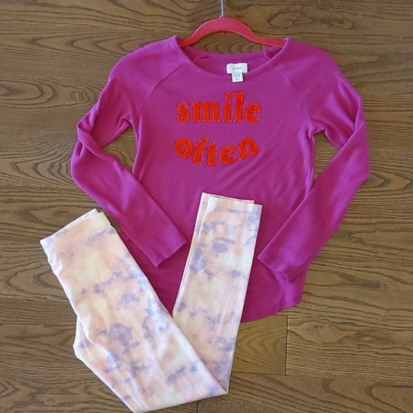 Girls top and tights - Picture 1 of 2